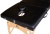 Массажный стол DFC Nirvana Relax Pro, черный (black)